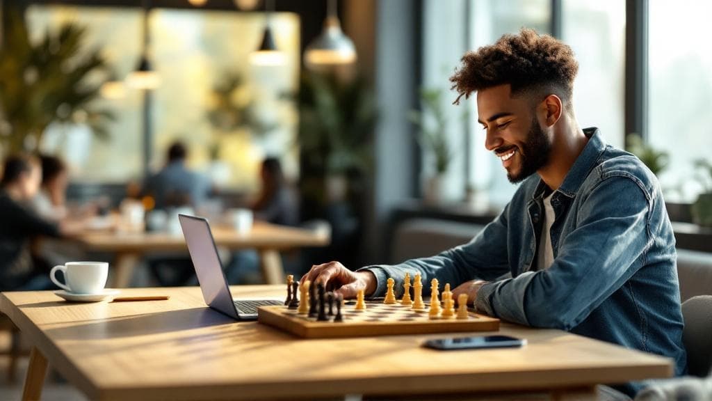 PocketKnight Playbook chess analysis dashboard showing game review and improvement insights